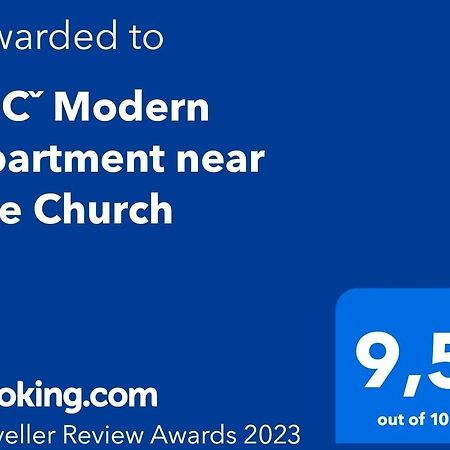 ˇdcˇ Modern Apartment Near The Church 로비니 외부 사진